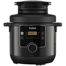 Multicu cooker - TEFAL - CY7788 - Olla a presión y freidora de aire - 14 programas automáticos - Negro