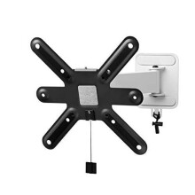 Suporte de parede para TV One For All - gira 90 - inclina 15 - telas de 13-43 polegadas - suporte de parede