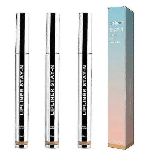 3pcs Lip Stay In Off Lip Lip Off Lasting