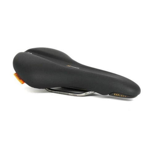 Trekking-Sattel - SELLE ROYAL - Explora - Bequem - Ergonomisch - Schwarz