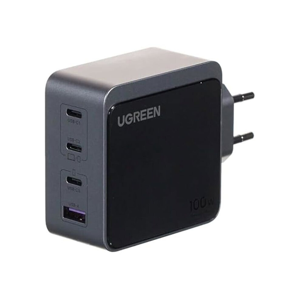 Ugreen Nexode X565 Gan Fast Charger 100W Pd Ladegerät 3X Usb-C (2X 100W 1X 22.5W) 1X Usb-A Grau Ug35043 - Bild 9