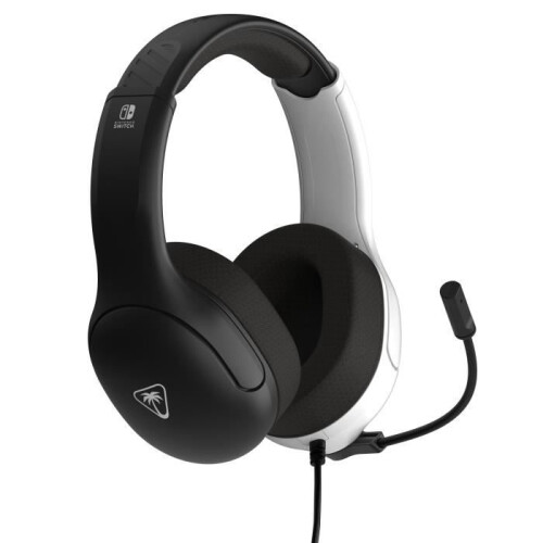 Turtle Beach Casco Gaming con cable - TURTLE BEACH - Nintendo Switch - Airlite Fit - Negro y Blanco 1