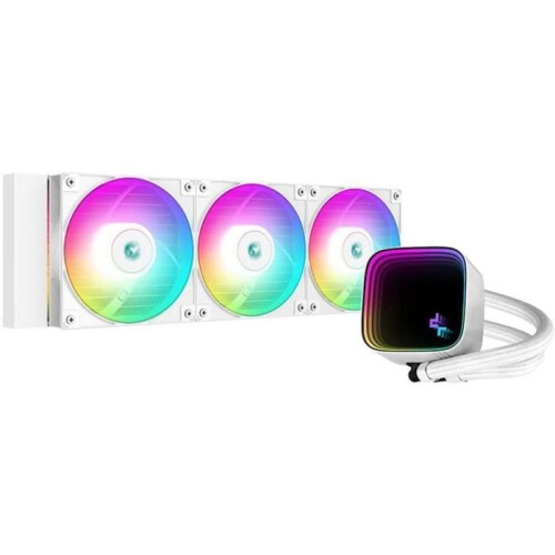 DEEPCOOL LS720 SE (Weiß) - Wasserkühlung AIO - 3x120mm