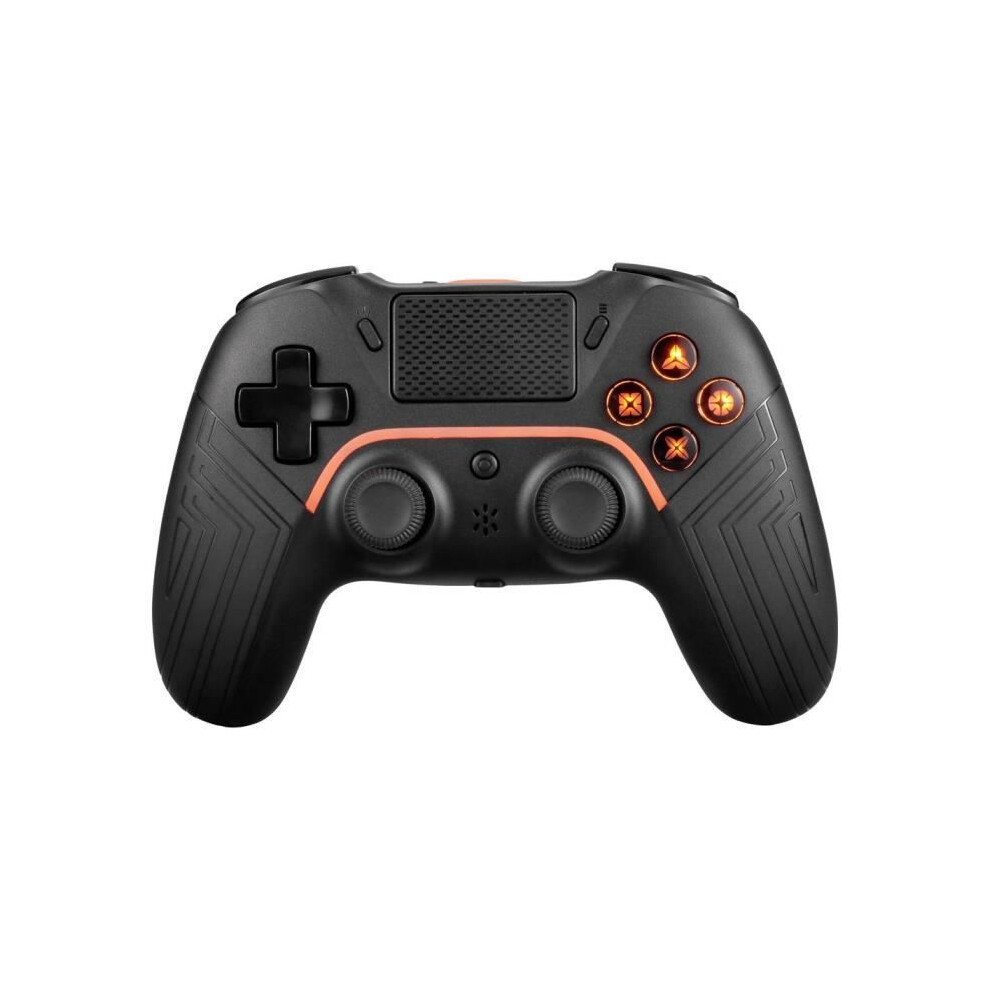 Deltaco Gaming Wireless PS4 & PC Controller (Android, PC, PS4), Gaming Controller, Schwarz - Bild 2