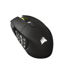 CORSAIR SCIMITAR ELITE WIRELESS SE MMO-peli hiiri – 33 000 DPI, 16 ohjelmoitavaa painiketta, säädettävä näppäinsuunnittelu, Elgato Virtual