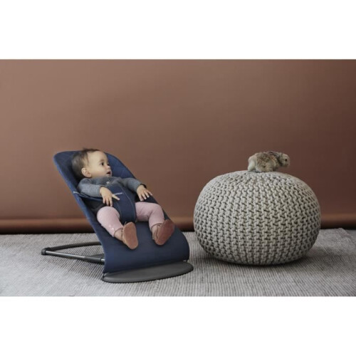 BABYBJÖRN BABYBJÖRN Dondolo Bliss, Blu notte, Cotone 2