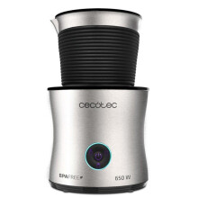 Cecotec Mousseur à lait Power Moca Spume 5000. 400ml, Carafe qui convient au lave-vaisselle, tout Type de Lait, Fonction Mousser à F