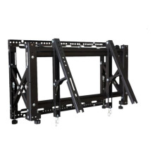 Montagem de parede para Tela LCD - EDBAK Pop-Out Universal Video - Preto - Tamanho da tela: 42"-65" - Com trava