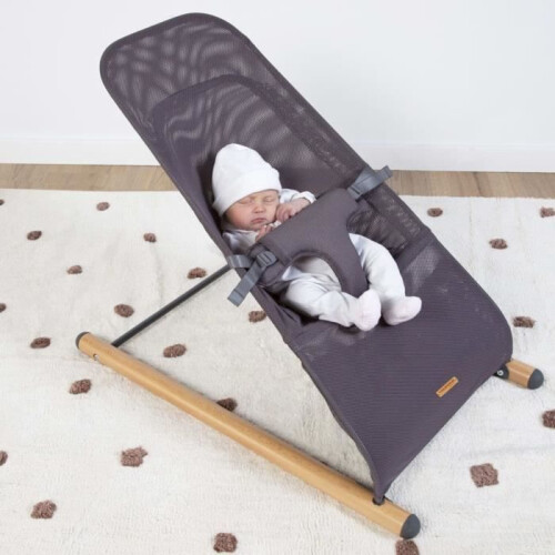 CHILDHOME Transat Evolux Naturel et anthracite 1