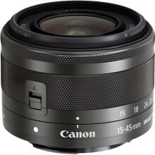 CANON Objekti EF-M 15-45mm f/3.5-6.3 IS STM Musta