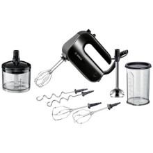 Batedor de mão - Bosch - MFQ4980B - 850 W - 5 velocidades - Cor preta, prata
