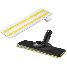 Conjunto de ventilação Kärcher + pano de microfibra Easyfix compatível com máquinas de limpeza a vapor Kärcher SC – Para pisos, adequado