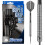 Fléchettes Harrows Supergrip GR 90% Tungstène pointe acier 21GR 1