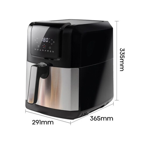 Hisense Hisense H06AFBS1S3 Zwarte Heteluchtfriteuse 1