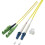 Glasvezelkabel - EFB ELEKTRONIK - 9/125µ Singlemode OS2 - 2,00 m - E2000/APC connector - LC connector 1