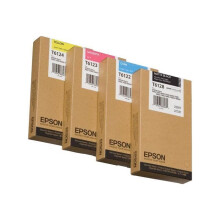 Cartucho de tinta EPSON T6124 - Amarillo - Capacidad estándar 220ml