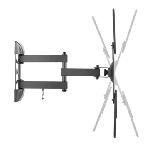 Support écran mural - DELTACO GAMING - ARM-0255 - 23'-55' - Inclinable - Noir 1