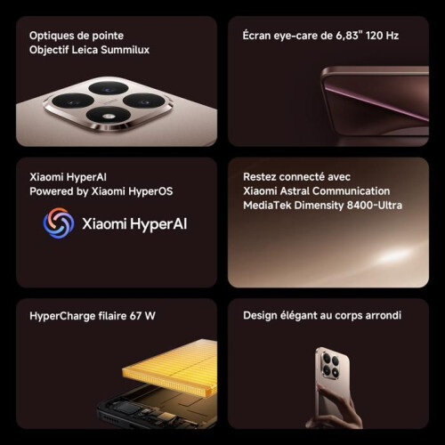 Xiaomi Xiaomi 15T Nero 12 GO + 256 GO 1