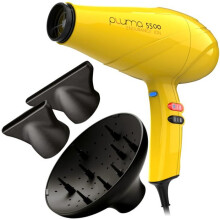 Secador - GA.MA - PLUMA 2 ION SH1901 - Difusor Amarelo - Cor Amarela