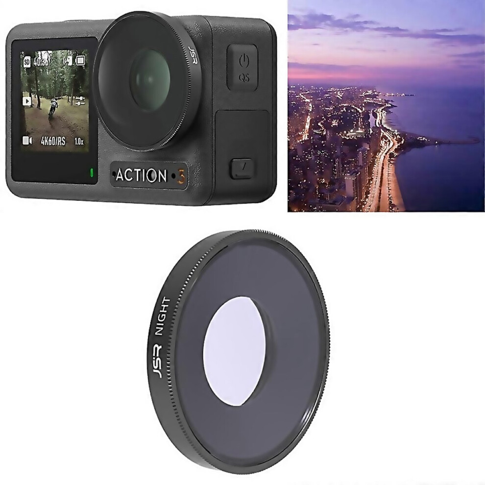 Light For Jsr Night Lens Filter For Dji Osmo Action