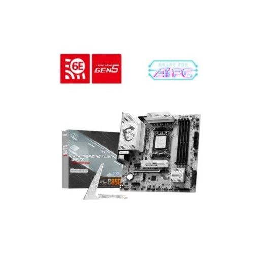 MSI MSI B850M GAMING PLUS WIFI6E AMD B850 Socket AM5 micro ATX