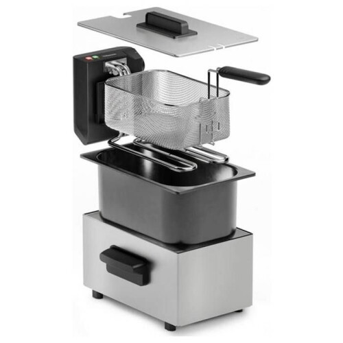 Tristar Friteuse 3 l 2000 W argent, noir 2