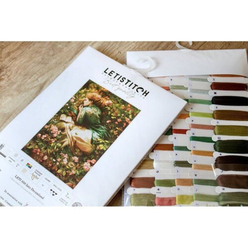 Letistitch borduurkit In het land van dromen