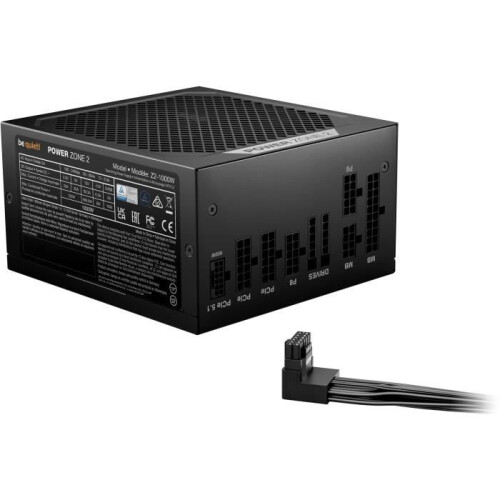 Voeding PC - BE QUIET! - POWER ZONE 2 - 1000 W - Gecertificeerd 80 Plus Platinum - Modulair 1