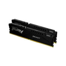 Memoria RAM Kingston 64GB DDR5 5200MT/s FURY Beast Black Kit 2x32GB