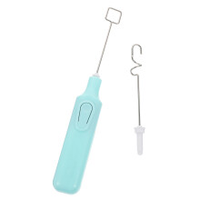 1Set Portable Electric Pigment Mixer Blue Low Noise Color Mixing Tool