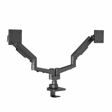 Dubbele bureausteun - Edbak - DMV02 - 19 tot 35 inch - 20 kg - Gasverstelling