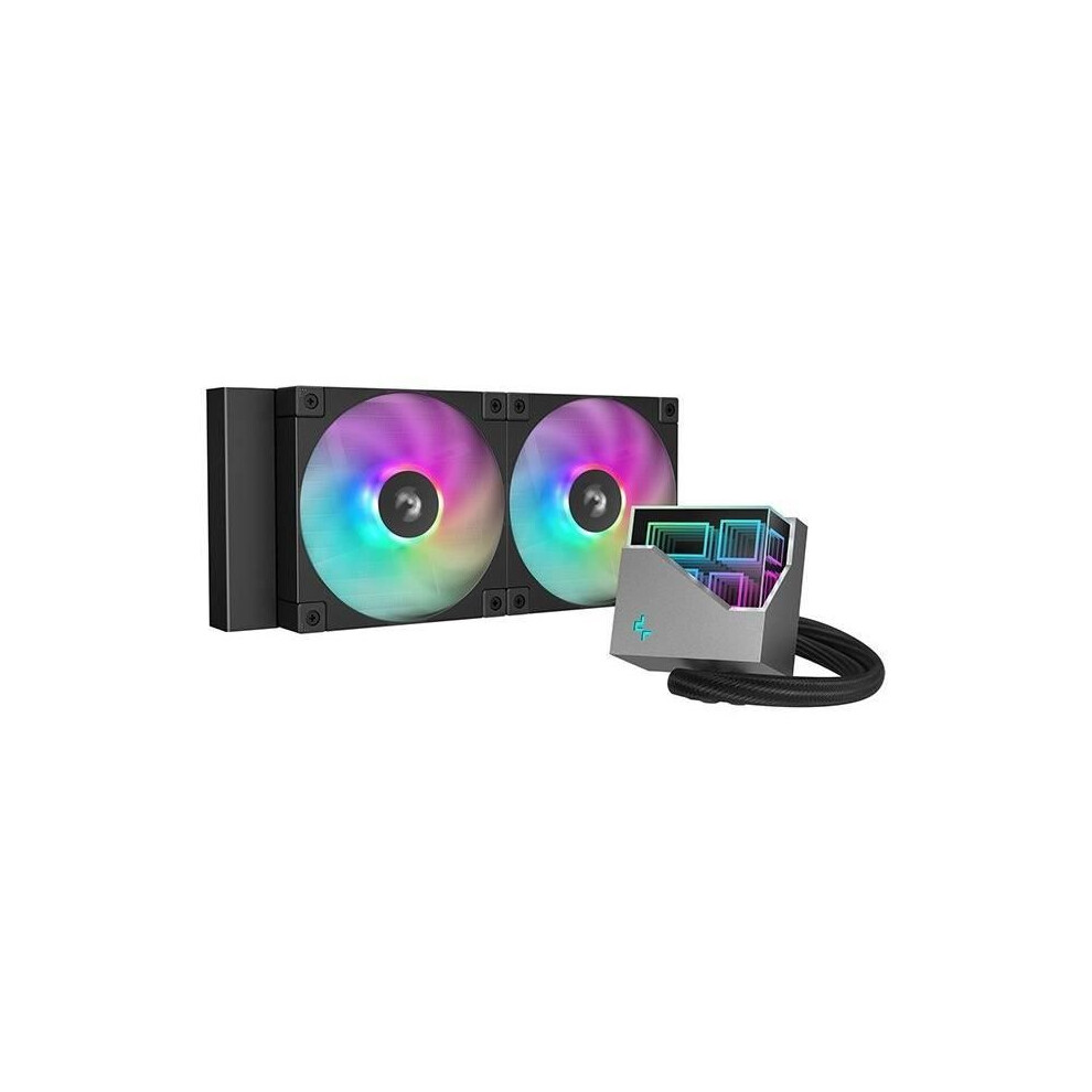 Deepcool Lt240 All-In-One Liquid Cooler 12 Cm 1 Piece(S) Black 6933412728894
