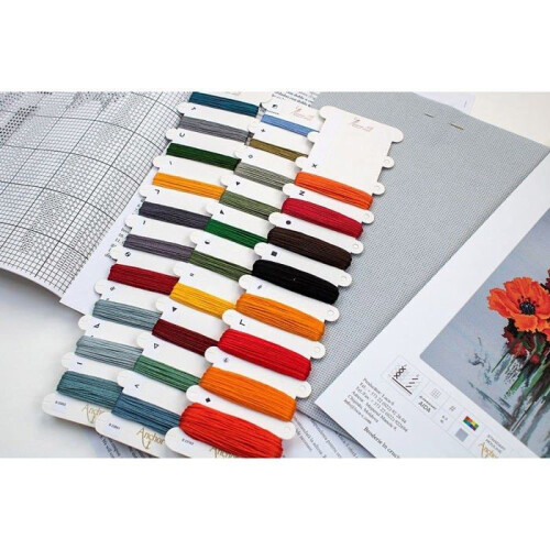 kruissteekset - Luca-S B2380 - Multicolore - 43x32cm - Componenten van hoge kwaliteit 2