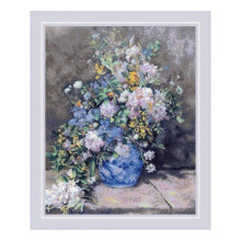 Riolis Kit di ricamo Bouquet di primavera secondo Renoir
