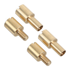2St Mes Handvat Bevestigingsnagels Goud Duurzame DIY Vervangingsset