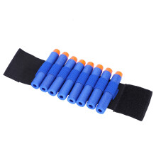 Spielzeugpistolen-Dart-Ammo-Armband – Weiches Bomben-Aufbewahrungsarmband für 20 Darts