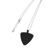 Silicone Heart Guitar Pick Holder Necklace for Guitarists