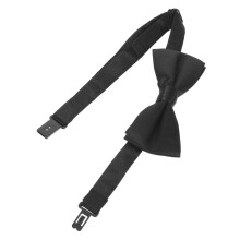 Adjustable Kids Bow Tie Pre-Tied Boy Children Wedding Party Black