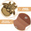 4pcs Guitar Pick Holder Case with Keychain for Travel 9