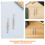 20pcs Hebrew Mezuzah Scrolls for Home Decor 9