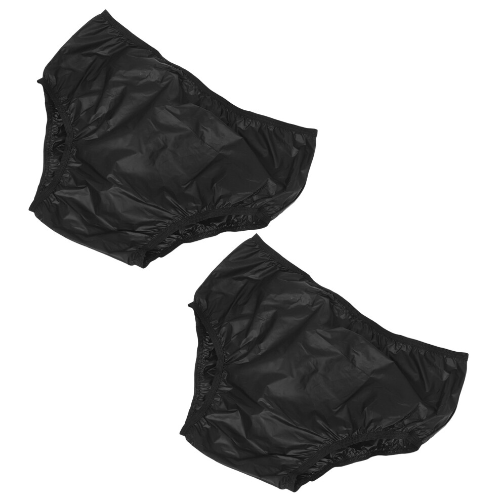 Inoomp 2Pcs Reusable Waterproof Adult Diaper Covers Washable Eva Nappy