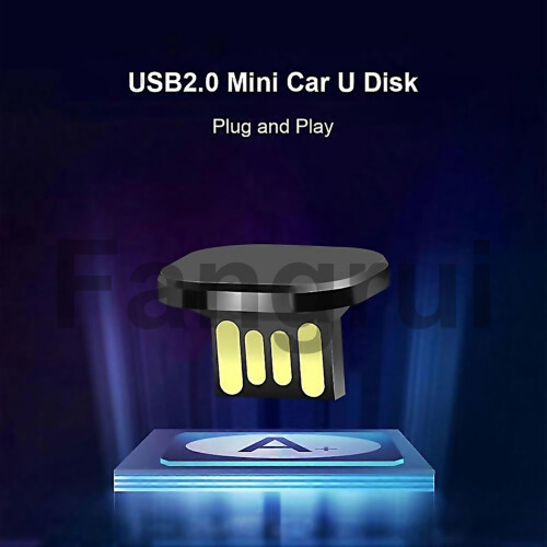 Για διεπαφή USB αυτοκινήτου Mini Metal U Χωρητικότητα δίσκου16gb 2