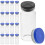 20 stück 10 ml durchsichtige vials mit verschlusskappen 1