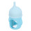 Feeding Bottle, Sky-Blue Silicone, Safe Design For Newborns 1
