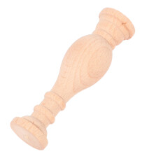 Wooden Baluster Spindles Fluted Columns European Style Pillar Decor
