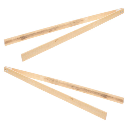 2 Bamboo Litter Pickers Portable Grabber for Parks Streets