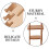 5 Layers Wood Finger Skateboard Display Rack Floor Stand 8