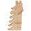 5 Layers Wood Finger Skateboard Display Rack Floor Stand 1