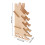 5 Layers Wood Finger Skateboard Display Rack Floor Stand 2