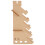 5 Layers Wood Finger Skateboard Display Rack Floor Stand 10